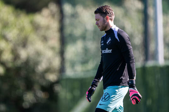 Goalkeeper Kalle Joelsson of AIK