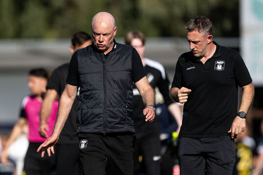 Head coach Uwe Rösler of AGF Århus