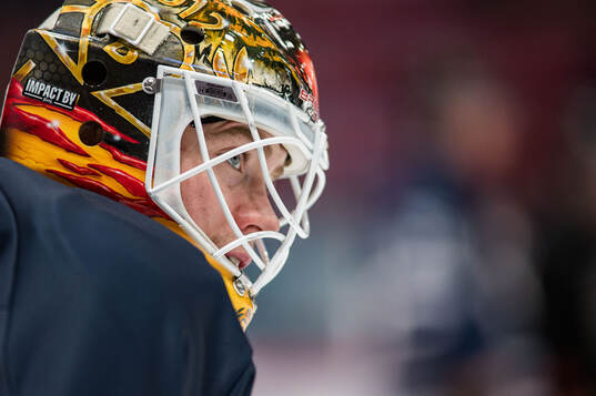 Brynäs målvakt Erik Källgren