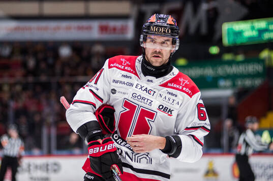 Örebros Ludvig Larsson deppar