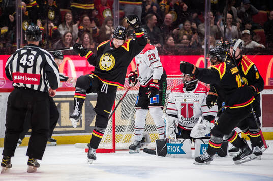 Brynäs Miks Indrasis jublar