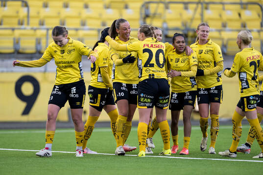 Elfsborgs Stina Jensen jublar
