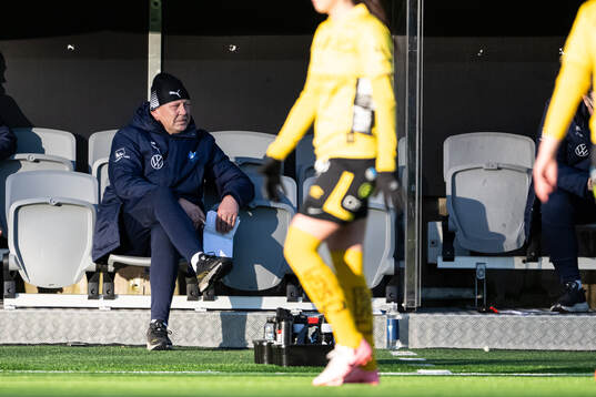 Malmö FFs tränare Jonas Valfridsson