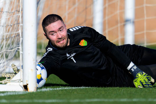 GAIS målvakt Mergim Krasniqi