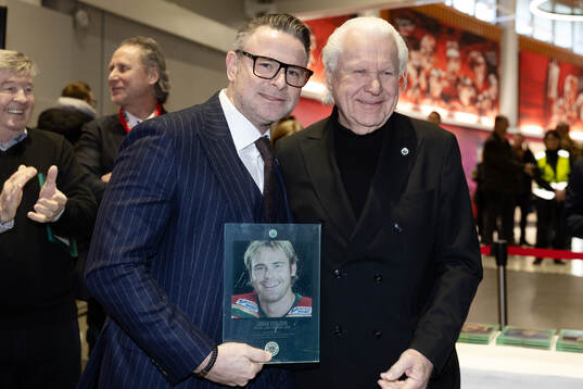 Tidigare Frölunda spelaren Jonas Esbjörs och Frölundas