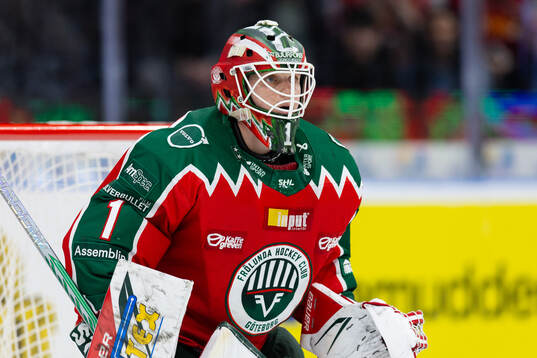 Frölundas målvakt Lars Johansson