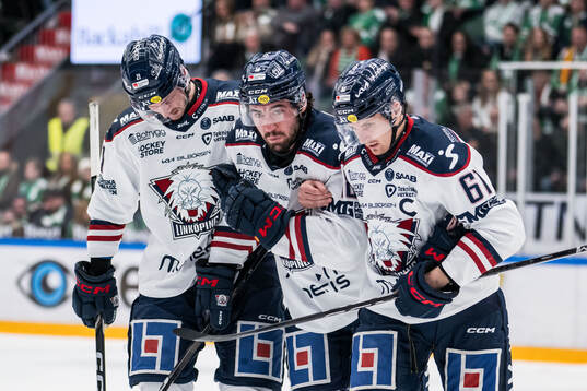Linköpings Christoffer Ehn, Remi Elie och Markus Ljungh