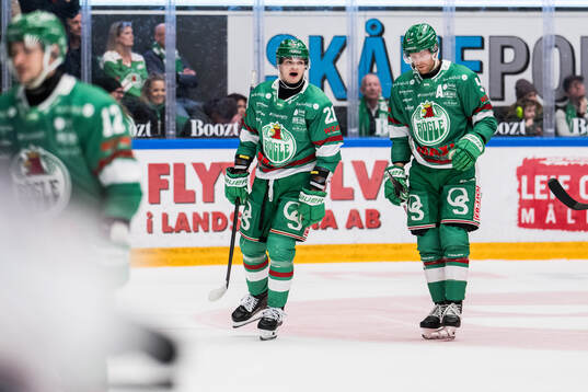 Rögles Henry Bowlby och Ludvig Claesson deppar
