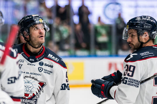 Linköpings Lance Bouma deppar