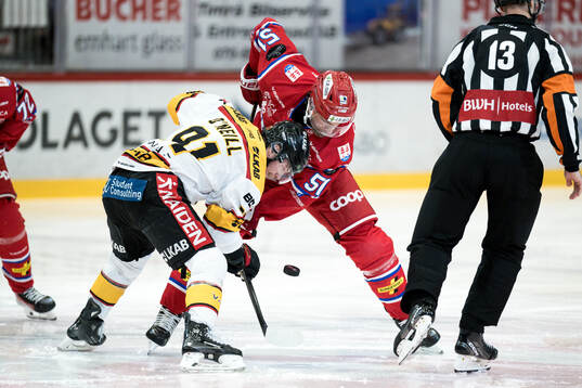 Luleås Brian O'neil och Timrås Anton Lander
