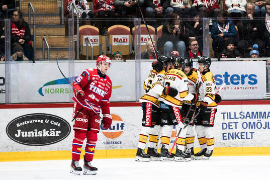 Luleås David Lilja jublar