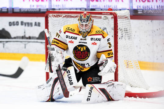 Luleås målvakt Joel Lassinantti