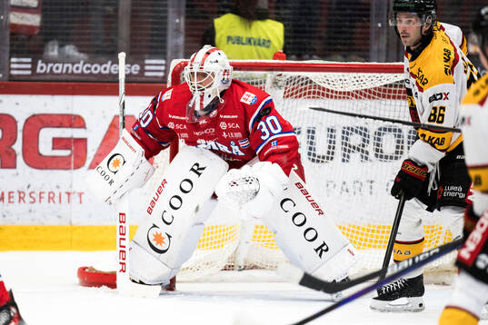 Timrås målvakt Jacob Johansson