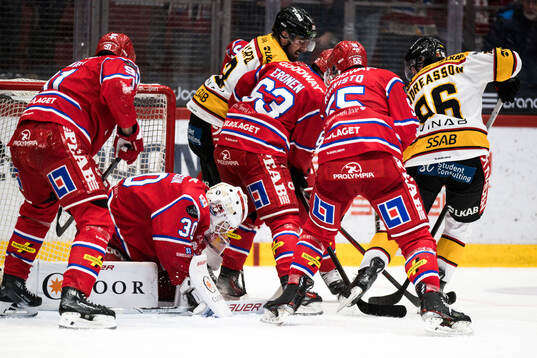Timrås målvakt Jacob Johansson