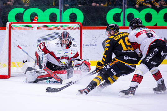 Malmö Redhawks målvakt Marek Langhamer