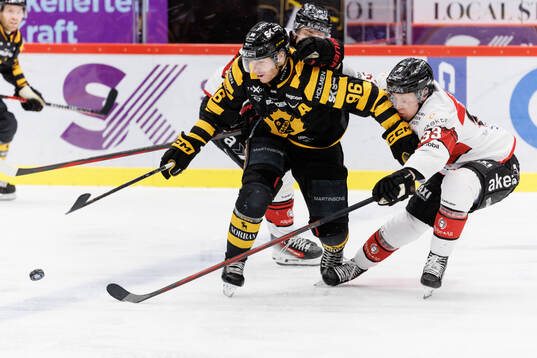 Skellefteås Rickard Hugg och Malmö Redhawks Lassi Thomson