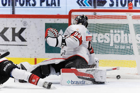 Malmö Redhawks målvakt Marek Langhamer