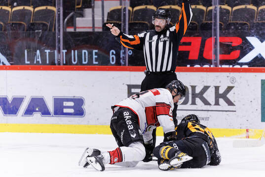 Malmö Redhawks Fredrik Händemark och Skellefteås
