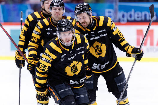 Skellefteås Jonathan Pudas jublar