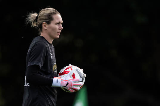 Häckens målvakt Jennifer Falk