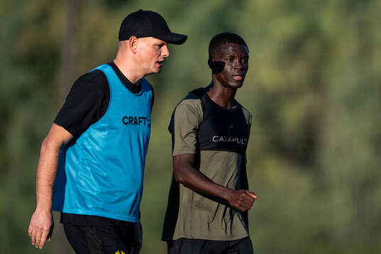 Hammarbys assisterande tränare Vedran Vucicevic och