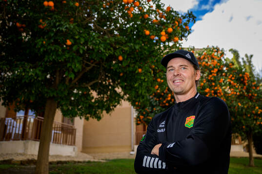 GAIS tränare Fredrik Holmberg