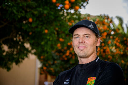 GAIS tränare Fredrik Holmberg