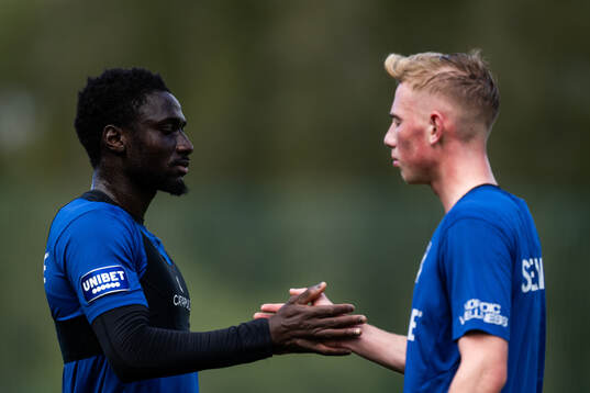 Imam Jagne och Benjamin Brantlind