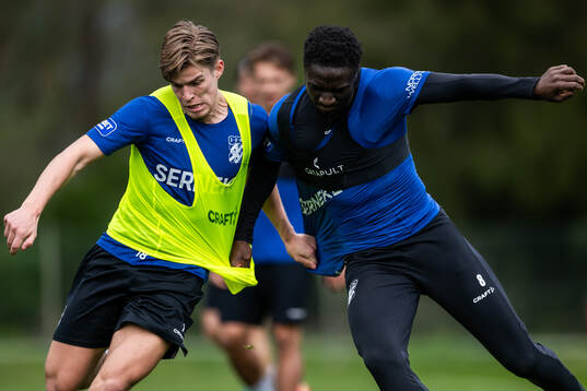 Felix Eriksson och Imam Jagne