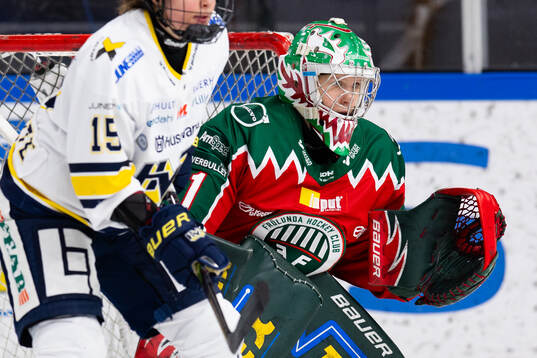 Frölundas målvakt Maja Helge