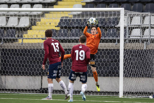 Örgrytes målvakt Hampus Gustafsson