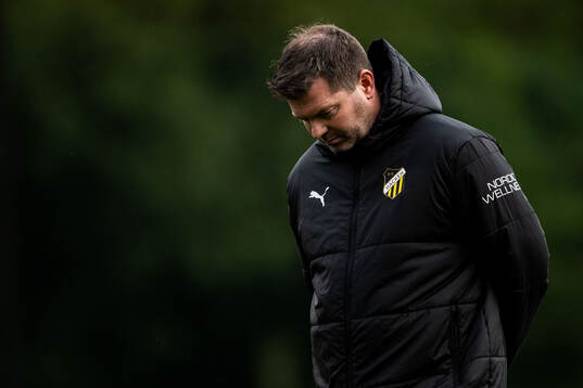 Häckens tränare Jens Gustafsson