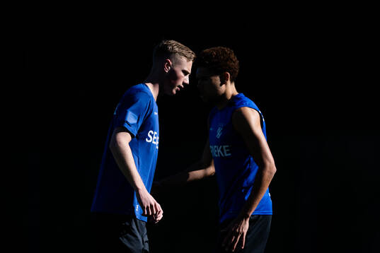 Benjamin Brantlind och Thomas Santos