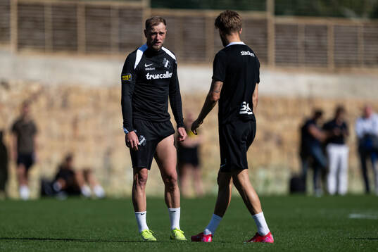 AIKs John Guidetti och Anton Salétros