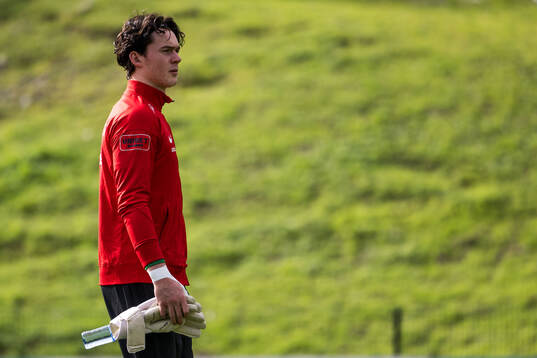 Goalkeeper Leo Cavallius of Brommapojkarna