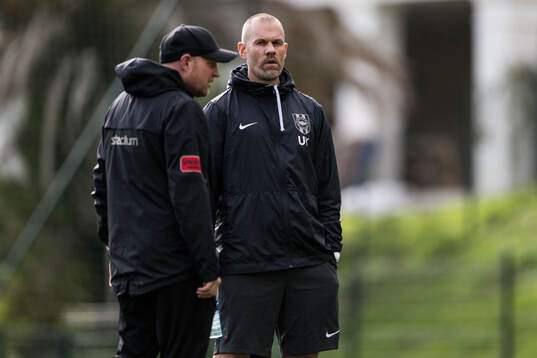 Head coach Fredrik Landén and Head coach Ulf Kristiansson