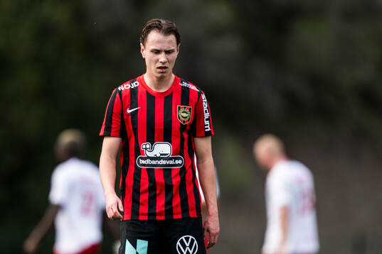 Alex Timossi Andersson of Brommapojkarna looks dejected