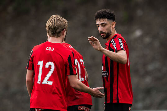Charlie Nildén and Daleho Irandust of Brommapojkarna
