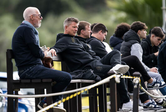Head coach of AIK Mikkajl Thomassen at the friendly
