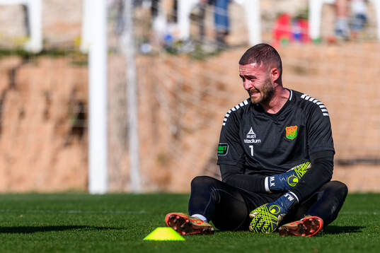 GAIS målvakt Mergim Krasniqi