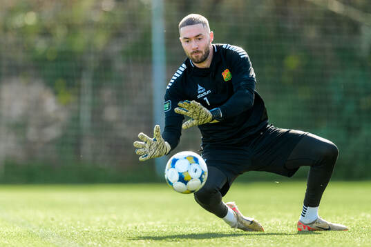 GAIS målvakt Mergim Krasniqi