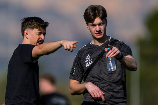 GAIS fysioterapeut Felix Karlsson och fysioterapeut Arvid