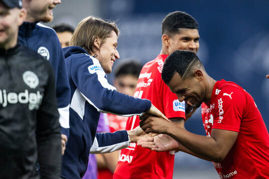 Simon Thern and Wenderson Oliveira of Värnamo