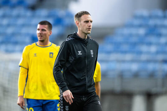 Head coach Frederik Birk of Brøndby