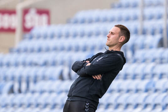 Head coach Frederik Birk of Brøndby