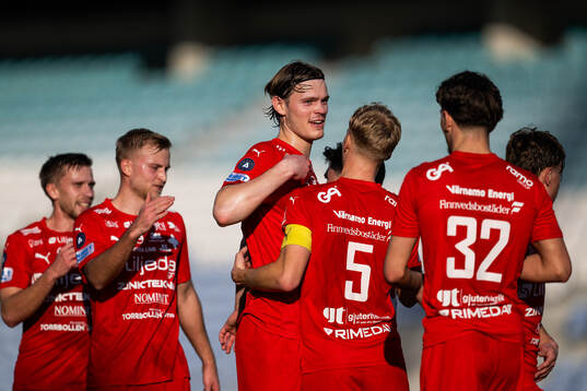 Hugo Andersson, Victor Larsson and Kenan Bilalovic of