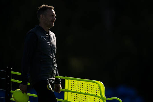 Hammarbys tränare Martin Sjögren