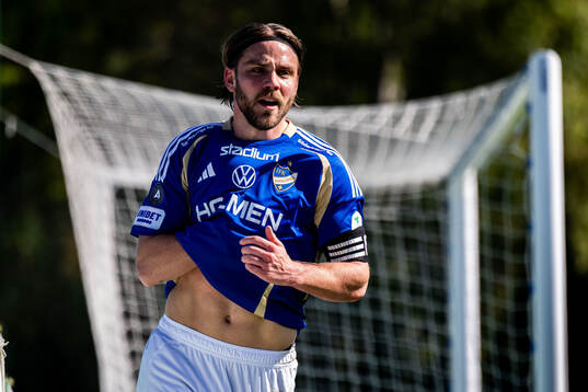 Christoffer Nyman of IFK Norrköping celebrates