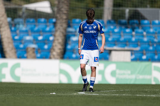 Åke Andersson of IFK Norrköping looks dejected