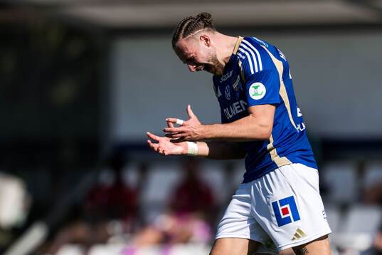Kevin Höög Jansson of IFK Norrköping looks dejected